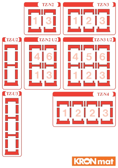 These flashings can be only used with OptiLight windows.