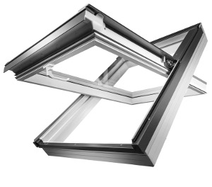 Pivot PVC roof windows TLP U4 - triple glazed